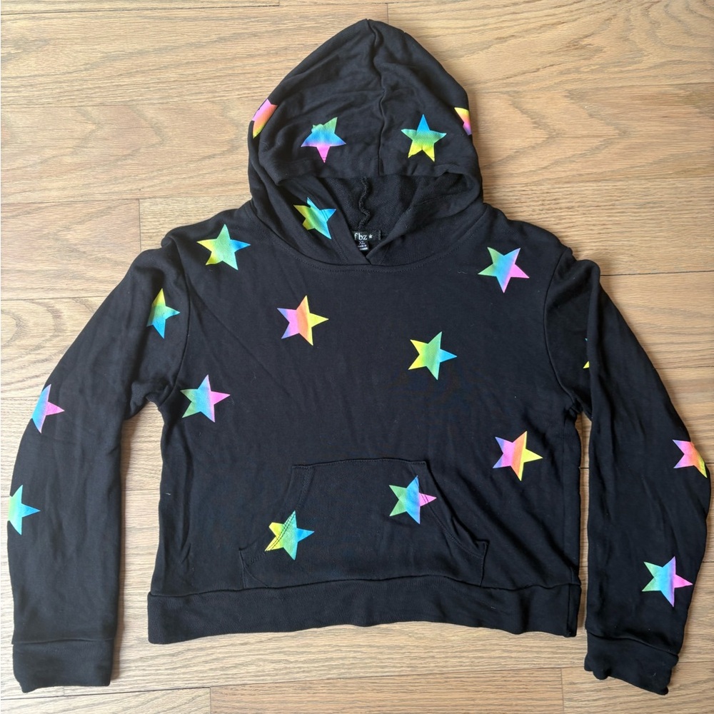 Flowers By Zoe (fbz) long sleeve hooded shirt. Size XL. So soft! Good condition!